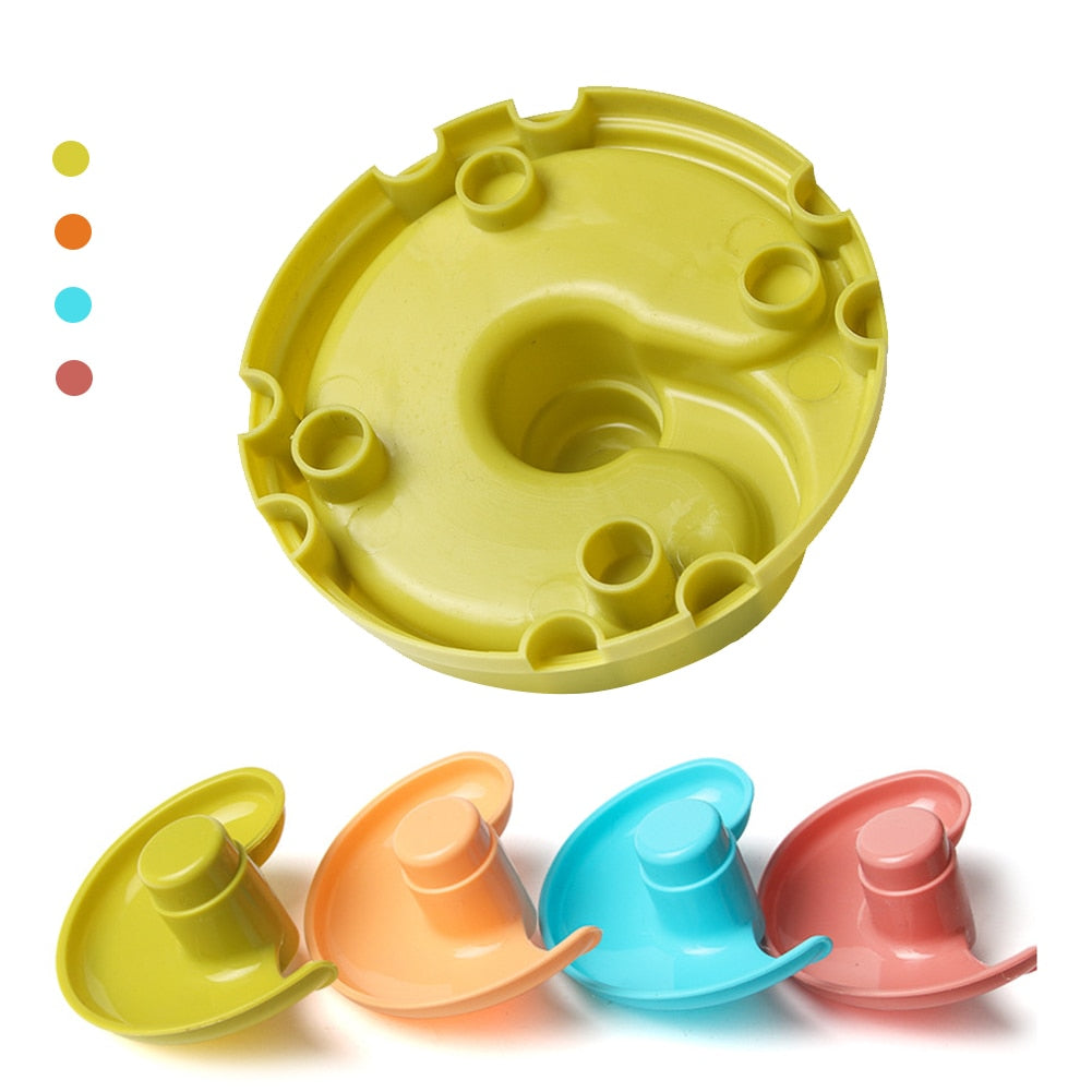 Baby Puzzle Track Turn Around Track Rolling Ball Mental Sliding Ball Tower
