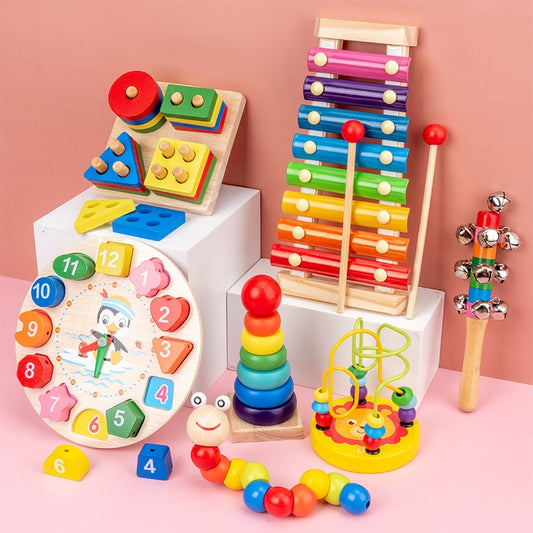 Montessori Educational Wooden Toys