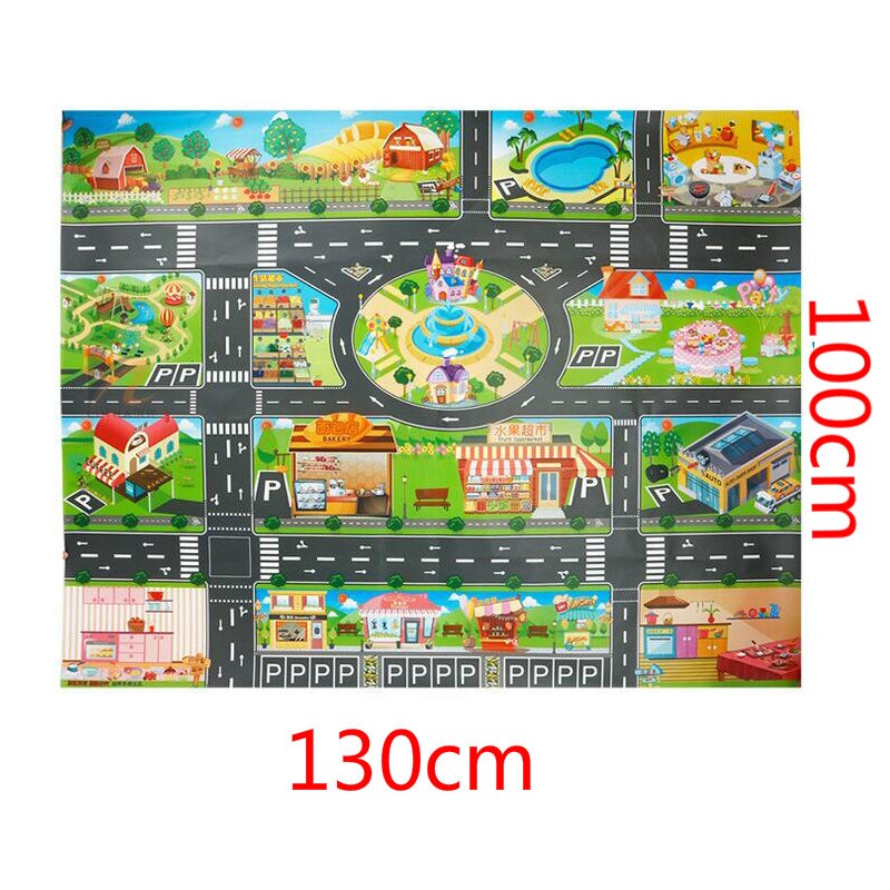 Road Mat Children Traffic Car Map Boy Girls Educational Toy and accessories