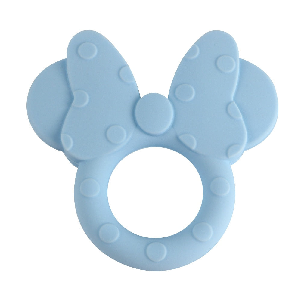 Pretty Bow Silicone Teethers