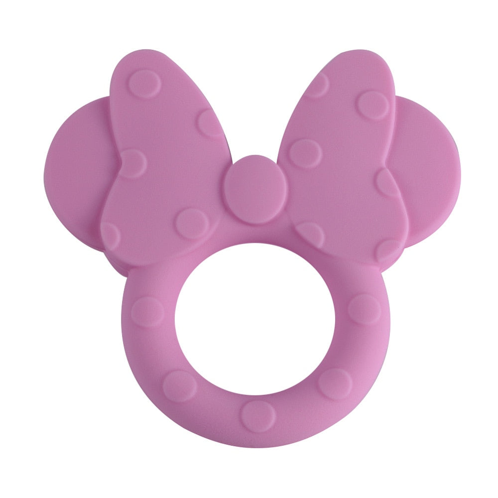 Pretty Bow Silicone Teethers