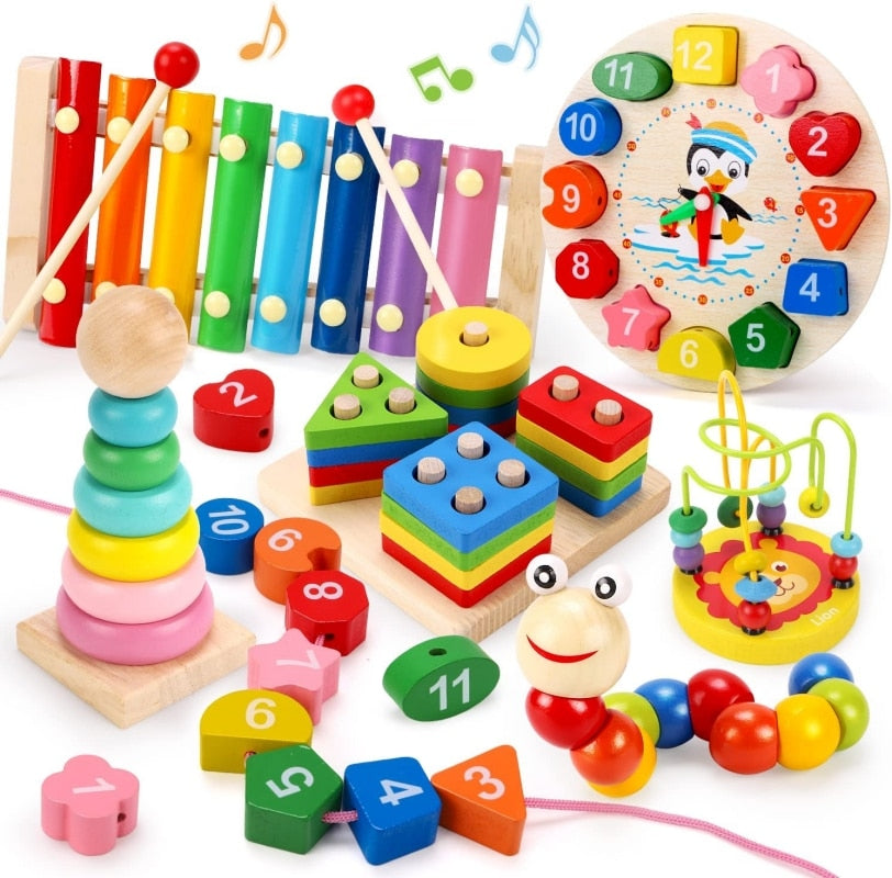 Montessori Educational Wooden Toys