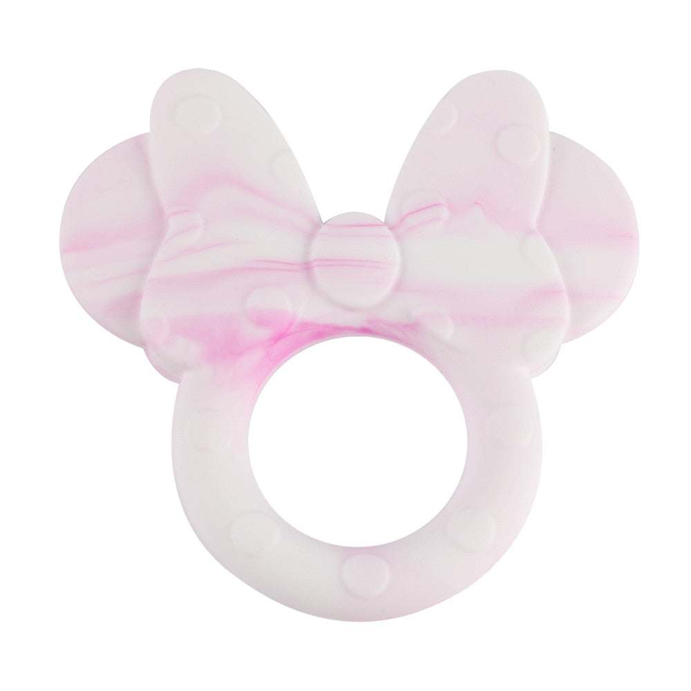 Pretty Bow Silicone Teethers