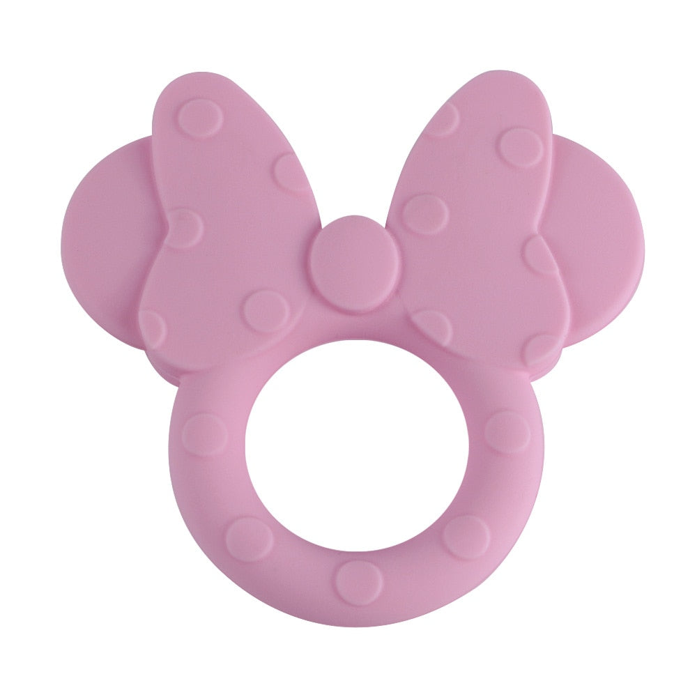 Pretty Bow Silicone Teethers