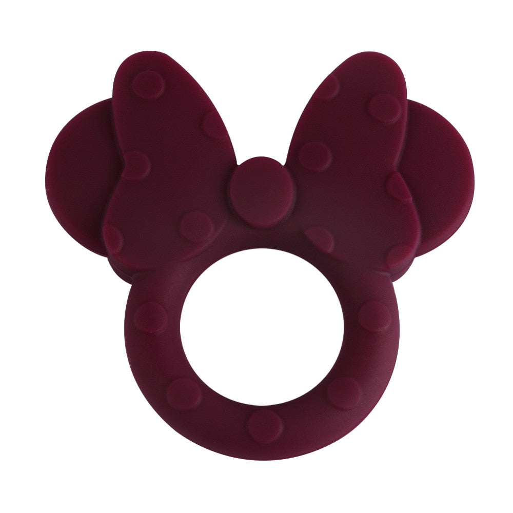 Pretty Bow Silicone Teethers