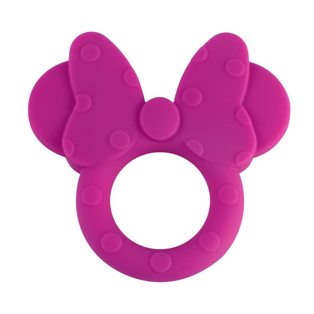 Pretty Bow Silicone Teethers