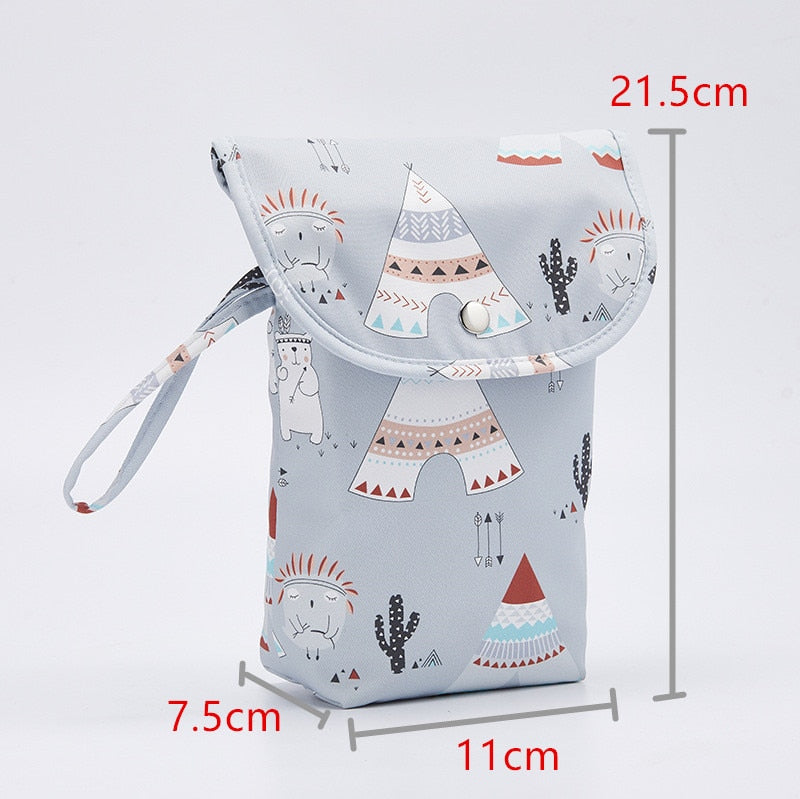 New Waterproof and Reusable Baby Diaper Bag