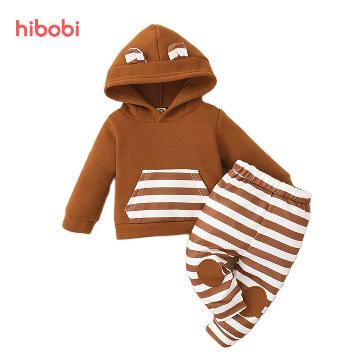 Baby Boy Clothes Set with hood ears