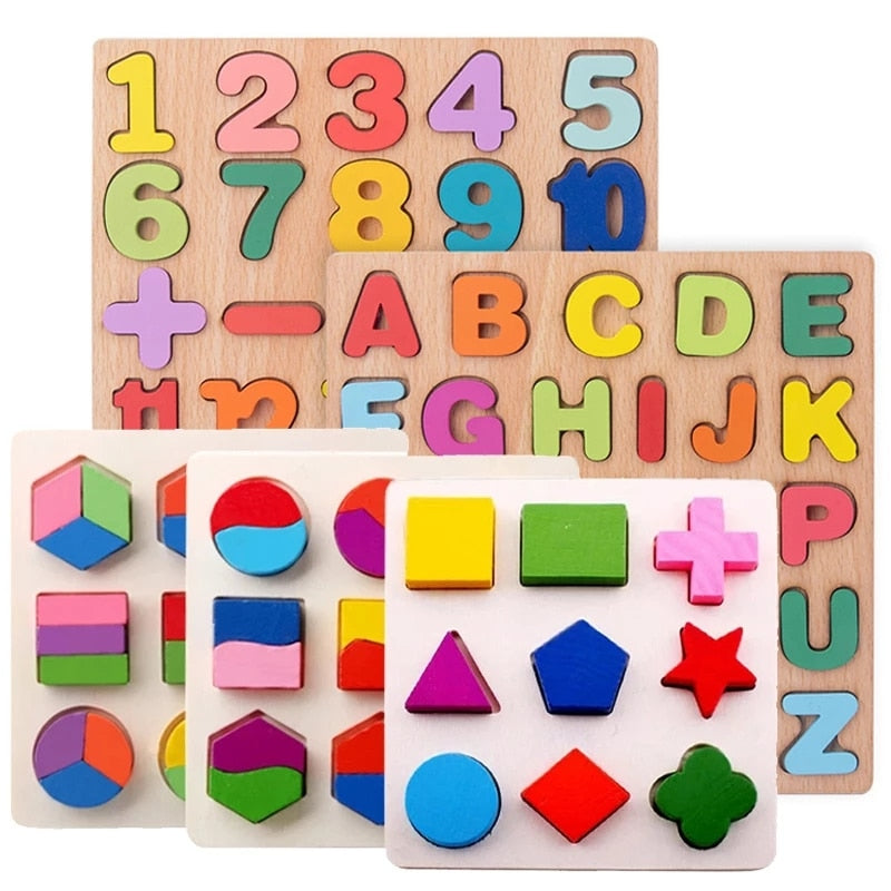 Montessori Educational Wooden Toys