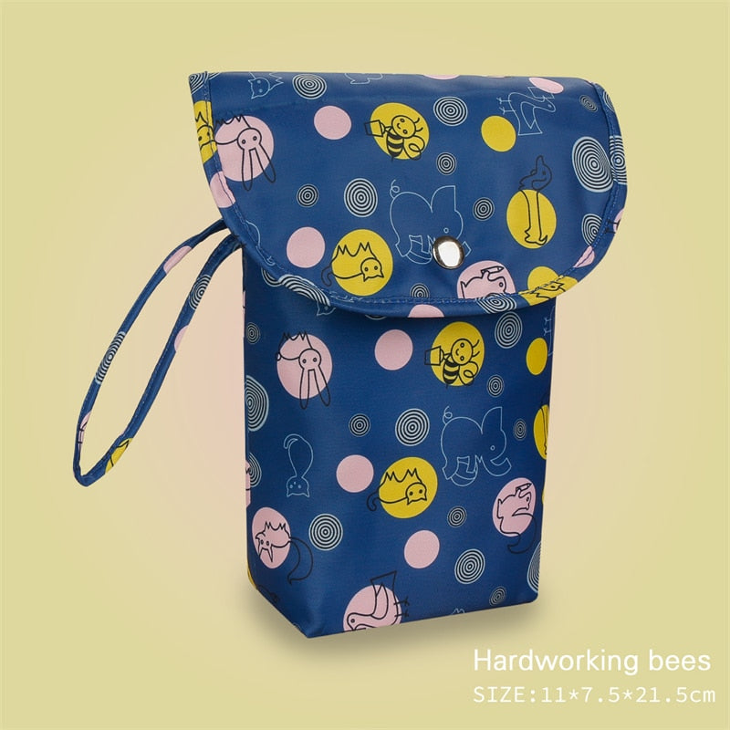 New Waterproof and Reusable Baby Diaper Bag