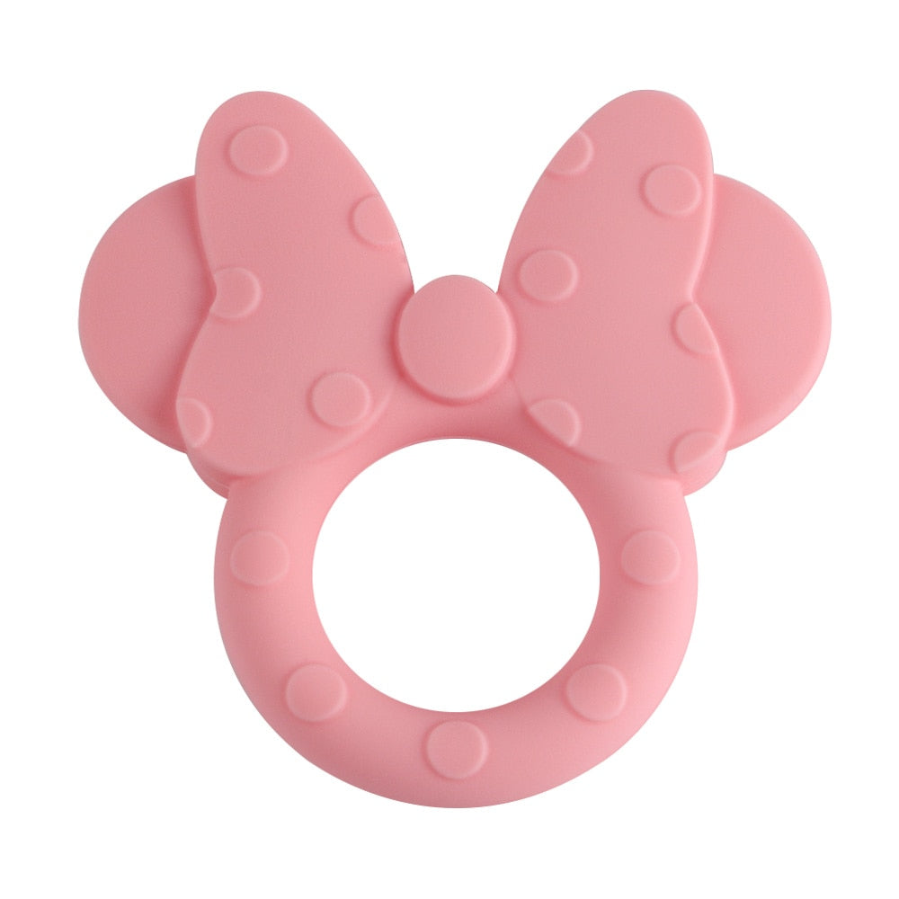 Pretty Bow Silicone Teethers