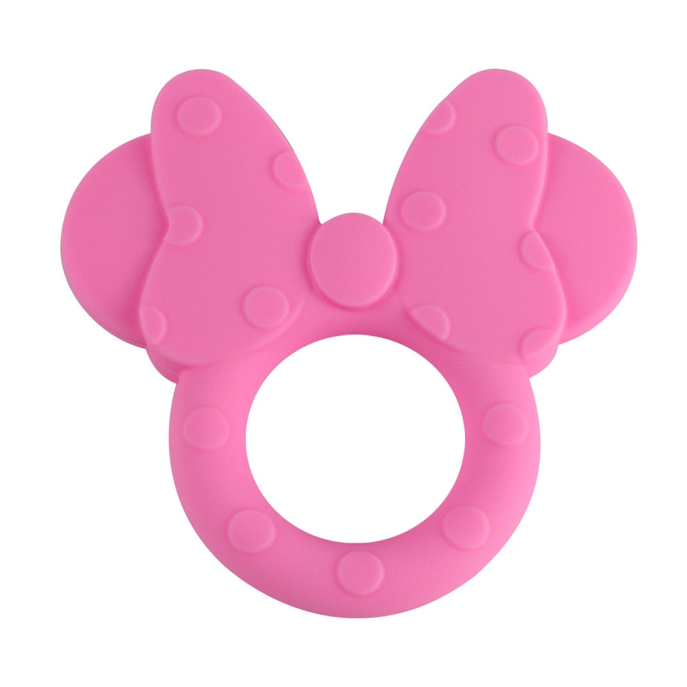 Pretty Bow Silicone Teethers